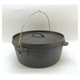 WENZEL CAST-IRON DUTCH OVEN 12"