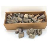 1700-1800ï¿½s CLAY TRADE PIPE FRAGMENTS