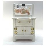 DOLL DRESSER WITH DOLL AND ACCESSORIES