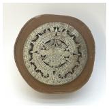 AZTEC SUNSTONE CALENDAR PAPERWEIGHT