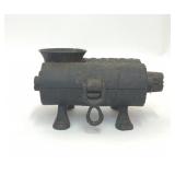 ANTIQUE CAST IRON TOBACCO SHREDDER GRINDER