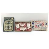 PATRIOTIC COOKIE CUTTERS, BISCUIT FORMS