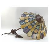 TIFFANY STYLE STAINED GLASS CHANDELIER