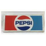 PEPSI-COLA METAL SIGN