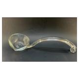 1940S GLASS PUNCH BOWL LADLE