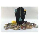 ASSORTED COSTUME JEWELRY
