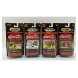 4 MATCHBOX COCA-COLA COLLECTIBLE CARS c.2000