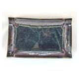SEAGROVE NC Oï¿½QUINN POTTERY TRAY 13"