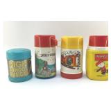 4 VTG THERMOS CONTAINERS