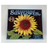 SUNFLOWER METAL SIGN
