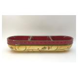 DEMDACO RELISH TRAY 14"