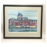 THE GRAND LADY HOTEL ROANOKE VIRGINIA PRINT