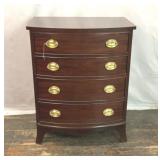 THOMASVILLE MAHOGANY 4 DRAWER NIGHT STAND
