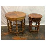 Two antique tables needing some repair