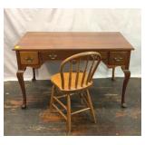 Vintage cherry queen and style writing desk and
