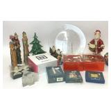 LARGE ASSORTMENT CHRISTMAS DECOR & ORNAMENTS