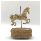 CAROUSEL HORSE MUSIC BOX