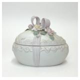 VTG 1963 LEFTON EASTER EGG TRINKET BOX