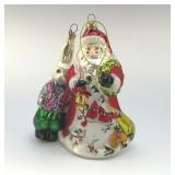 PAIR OF EARLY CHRISTOPHER RADKO ORNAMENTS