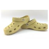 WOMENï¿½S YELLOW CROCS 8-9