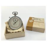SP STOPWATCH ORIGINAL BOX, WORKS