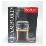 BODUM CHAMBORD 4 CUP FRENCH PRESS COFFEE MAKER