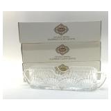 3 SHANNON CRYSTAL, FLAT WAVE KNIFE CADDY