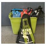 LG TOTE, FULL OF SNORKELING AND DIVING GEAR