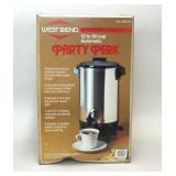 1988 WEST BEND PART PERK 12-30 CUP COFFEE BREWER