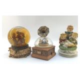 3 VTG MUSIC BOXES