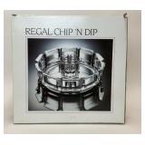 VTG GLASS REGAL CHIP ï¿½N DIP BOWL IN BOX