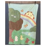 SIGNED RAINBOW & SUNSHINE CHILDRENï¿½S QUILT