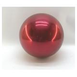RED GARDEN GAZING BALL 9"