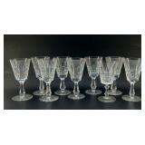 WATERFORD KILLMORE 9 WINE GLASSES