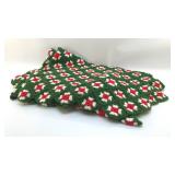 HAND CROCHETED CHRISTMAS AFGHAN