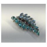 WEISS 1950ï¿½s CASCADING LEAF BROOCH