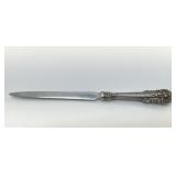 STERLING SILVER LETTER OPENER