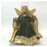 VTG WEST GERMANY WAX HEAD ANGEL TREE TOPPER