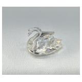 TINY SWAROVSKI SWAN 1"