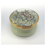 KINGSLEY ENGLISH TRINKET BOX 2 1/4 "