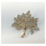 TRIFARI TREE OF LIFE BROOCH