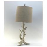 SILVER TREE SHAPED LAMP