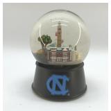NC TAR HEELS MUSICAL SNOW GLOBE