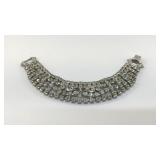 WEISS RHINESTONE BRACELET 7"