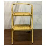 Vintage stepstool metal