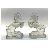 LE SMITH, 1940S HORSE BOOK ENDS