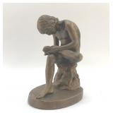 BOY WITH THORN GRECO-ROMAN SCULPTURE
