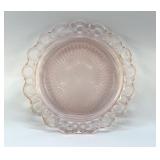 PINK DEPRESSION, GLASS OLD COLONY PLATE