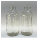 2 QUART SIZE, MILK BOTTLES