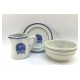 DENVER & RIO GRANDE RAILROAD TABLEWARE